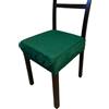 SalGiu Cuscini Sedia (6 pezzi) Cucina Con Fascia Elastica Imbottito 40x40 cm (Verde)