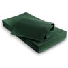 Generico 25 Tovaglie in TNT Tessuto Non Tessuto Dimensioni 100x100cm COPRIMACCHIA 50gr m/q Ideali per la ristorazione sagre feste vari colori (25, Verde Bottiglia, 100x100 cm)