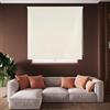 Blindecor Draco Tenda a rullo oscurante - Beige, 180 x 230 cm (Larghezza x Altezza) | Dimensioni del tessuto 177 x 225 cm | Tende termiche oscuranti