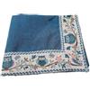 Corredocasa Copritavolo Tovaglia in Tela di Alta qualità Tessuto Gobelin con Gufetti Ideale per Casa Tavolo da Pranzo Cucina Stile Elegante Resistente Made in Italy(Blu, 6 Posti 140x180)