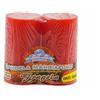 La Briantina Set 2 Candele Profumate Mangiafumo CAN00170A, Durata 15 Ore, Profumo di Fragola