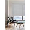 STOR PLANET Tende avvolgibili traslucide SOFT tenda interna per finestre e porte, tessuto in poliestere, installazione parete o soffitto Larghezza del tessuto è 3,5 cm meno colore grigio perla 180x180
