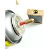 Sconosciuto Ricarica per accendino a gas butano Dupont, verde/giallo per L1 L2 Gatsby