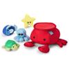 Manhattan Toy 160380 - Spugne da bagno in neoprene, 5 pezzi, colore: Multicolore