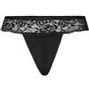 Teyli Tanga Classici da Donna Morbidi Ed Eleganti Intimo Confortevole di Alta qualità Tessuto Delicato con Parte Superiore in Pizzo Perfette per Ogni Occasione E Outfit. Rosso XL