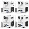 Erreyht Pirotecnici Macchine, 4 Bianco DMX Cold Spark Macchina con Riscaldamento a Resistenza per feste, Natale, DJ, matrimoni, eventi sportivi