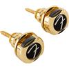 Fender Infinity Strap Locks per Chitarra e Basso - Rotazione a 360° - Oro