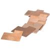 StewMac Floyd Rose spessori per capotasto bloccante, set da 8 per chitarra | Otto spessori sottili correggono altezza e angolo del capotasto bloccante per ottimizzare action e geometria Floyd Rose.