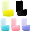 Generic Supporto per pollice per clarinetto, poggia pollice in silicone per clarinetto con coda, comfort colorato per oboe, supporto in morbido silicone per la maggior parte dei clarinetti e oboi