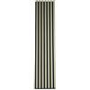 MEBANO. Pannello Acustico Legno Set di 4 pezzi 30x132 cm Oliva con Lamelle Moderne su Feltro per Rivestimento Parete Effetto Legno