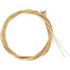 JOINPAYA Set di Corde Accessori Portatili Resistenti in Acciaio al Carbonio e Ottone Colore Oro per Basso Elettrico per Strumenti Musicali
