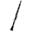 DVCSDE Buffet Clarinetto 17 Tasti Sib Clarinetto Professionale Tubo Nero Con Scatola Guanti Ancia Clip Accessori Per Clarinetto(Set 4)