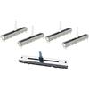 DJSpares 4 x Fader & 1 x Cross Fader Kit per Pioneer DJM700 DJM800 DJM2000 DJM5000 DCV1020 DCV1006