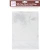 Anita's Buste in plastica per Biglietti Formato A5, con Aletta da 25 mm, Trasparenti, 50 pz