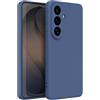 Captor Cover Samsung A57 Custodia Colorata in Silicone Liquido, Antiurto, Flessibile, Bordo Rialzato per Schermo e Fotocamera Con Microfibra Interna per Cover A57 Samsung (Blu Scuro)