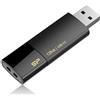 Silicon Power SP128GBUF3B05V1K Blaze B05 Chiavetta USB 3.0 da 128 GB, Lettura Fino a 100MB/s, Nero