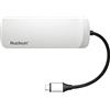 Kingston C-HUBC1-SR-EN - Hub USB C, Adattatore Tipo C con USB 3.0, HDMI, SD/MicroSD, Alimentazione Pass-Through