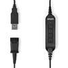 SNOM ACUSB Cavo adattatore USB Cuffie A100M E A100D; 4343, nero