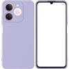 Generico Custodia Compatibile con Realme Note 70T 4G RMX5313 Realme Note 70 4G Narzo 80 Lite 4G COVER case soft GEL SILICONE protezione ANTIURTO flessibile SLIM matte MORBIDA TPU (Lilla)