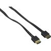 LINK LKCHDUS2 - Cavo HDMI Piatto Ultra Slim 4K (1,8 Metri, Nero) - Mini connettori salvaspazio per installazioni in spazi ristretti - Contatti Dorati per Trasmissione Segnale ottimale