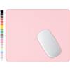 Hsurbtra Tappetino per mouse, quadrato, testurizzato, di alta qualità, 26 x 21 cm, bordo cucito, antiscivolo, impermeabile, in gomma, grazioso tappetino per computer, per ufficio, gaming, laptop,