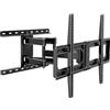 HOME VISION Staffa TV da 32-85 Pollici fino a 60kg, Supporto TV Parete Orientabile e Inclinabile, Braccio Porta Monitor Universale, VESA Max 600x400mm