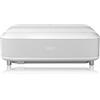 Epson EH-LS650W Videoproiettore PRO-UHD 4K a ottica ultra-corta, Proietta fino a 120 pollici, Suono YAMAHA, 3LCD, Luminosità di 3600 Lumen, Android TV, Videogiochi, Home Cinema, Streaming in 4K,Bianco