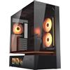 Cougar Geh?use Midi-Tower CFV235 Vision ARGB Glas Schwarz (CGR-2DA4B-V)