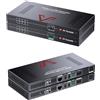 v AV Access AV Access ARC HDMI Extender (HDBaseT) 4K@60Hz fino a 70m/230 piedi, HDR10 e Effetti 3D, Audio S/PDIF, Canale di Ritorno Audio, Gestione EDID, HDCP 2.2, PoC a 2 vie + IR + RS232, su Cavo Cat 5e/6/7