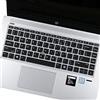 imComor Custodia protettiva in silicone per tastiera HP Elitebook 840 G5 & 840 G6, HP Elitebook 745 G5 & 745 G6 14 Notebook/HP ZBook 14U G5 14 pollici pellicola protettiva (con puntamento), nero