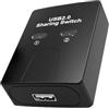 Joskeijky 2 Porte USB2.0 Hub USB Switch Stampante Sharer Due Computer Condividono Un Dispositivo USB 2 in 1 Uscita USB Splitter Condividi U Disk