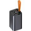SYJHHWGS PowerBank 20000mAh 22.5W Ricarica Rapida 2 USB + 2 uscite di tipo C e ingressi Display LED Ricarica Portatile per Telefono Tablet