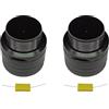IPNOSIS IPT 3001 Coppia Tweeter | Diametro 5,8cm | Bobina 2,5cm (1) | 200 Watt | 106 dB | 4 Ohm | + Condensatori