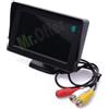 Monitor auto 4.3" colori per parcheggio di Camper e furgone, monitor per retrocamera auto e telecamere di videosorveglianza