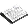 TECHTEK batterie compatibile con [Panasonic] RP-WFG20, RP-WFG20E, RP-WFG20E-K, RP-WFG20H sostituisce 1588-8452, per 1INP5/35/36