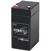 EXTRACELL Batteria Ricaricabile al Piombo SIGILLATA 4 Volt 4,5 Ah Marca