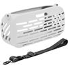 AZURAOKEY Custodia in silicone per altoparlante portatile Bose SoundLink Max, antiurto, custodia da viaggio con tracolla protettiva (solo borsa)