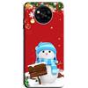 Mixroom - Cover Custodia Back Case In TPU Silicone Morbido Per Honor Magic7 Lite 5G / Honor Magic 7 Lite 5G Fantasia Pupazzo Di Neve U865