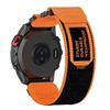 GIOPUEY Cinturini Compatibile con COROS VERTIX 2/2S, Cinturino in Morbido Nylon Intrecciato [Unisex] [Traspirante] - Orange