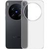 GIOPUEY Cover Compatibile con Vivo X300 Ultra, Materiale PC Rigido Custodia, Comodo e Liscio al Tatto Case，Antiurto, Anti-Impronta - Translucent