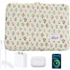 Generico Custodia per Laptop | Fodera Per Tablet E Laptop - Adatto a 14 Pollici con Motivo Floreale Organizer per Pendolari Scuola Viaggio