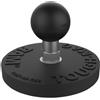 RAM MOUNTS Base magnetica con diametro da 66mm RAM-MOUNT Tough-Mag RAM-B-MAG66U per superficie liscia