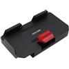 Eawfgtuw R1200GS R1250GS R1300GS Supporto per telefono di navigazione Supporto di ricarica wireless, supporto impermeabile per telefono con doppio impermeabile resistente alle intemperie (logo bianco)