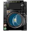 brotect Pellicola Copertura Completa per Pioneer CDJ-2000NXS2 (Jog) 2 Pezzi - Full-Cover 3D Curvo