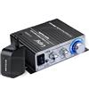 NKTECH 3A Power Supply Lepy LP-2020A Hi-Fi Stereo Audio Home Car Class-D Digital Audio stereo Amplificatore HIFI per Output Power Amp 20W x 2 RMS