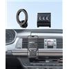 MaserWeller Supporto per telefono da auto per Audi A6 A7 S6 S7 RS6 RS7 2012 2013 2014 2015 2016 2017 2018, supporto per telefono con rotazione a 360°, compatibile con MagSafe, il supporto per