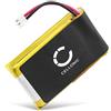 CELLONIC 1x Batteria per Smartwatch e braccialetto fitness Compatibile con Garmin Approach S10, 361-00117-00 - (180mAh, 3.7V)