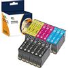 OGOUGUAN 603XL Cartucce Sostituzione per Epson 603 XL Cartucce, Compatibile per Epson Expression Home XP-2100 XP-4100 XP-3100 XP-2105 XP-3105 XP-4105, WorkForce WF-2830 WF-2850 WF-2810 WF-2835(15pcs)