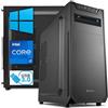 Generico PC Computer i7 14700K 20 Core 5,60 Ghz- Ram 64 GB DDR5 - SSD M.2 1 TB - HD 2 TB - DVD - Wi-Fi e Bluetooth - Windows 10/11 Professional