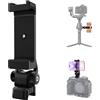 HAFOKO Alluminio Lega Telefono Treppiedi Montare con Freddo Scarpa Montare & Nato Morsetto Compatibile con DJI RS4/RS4 Pro/RS3/RS3 Pro/RS3 Mini/RS2/RSC 2 Stabilizzatore Gimbal